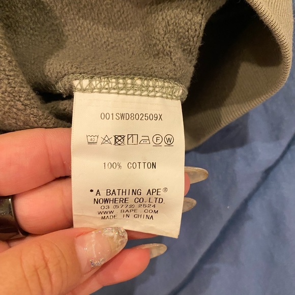 Vintage A Bathing Ape patchwork crewneck sweater - Picture 7 of 9